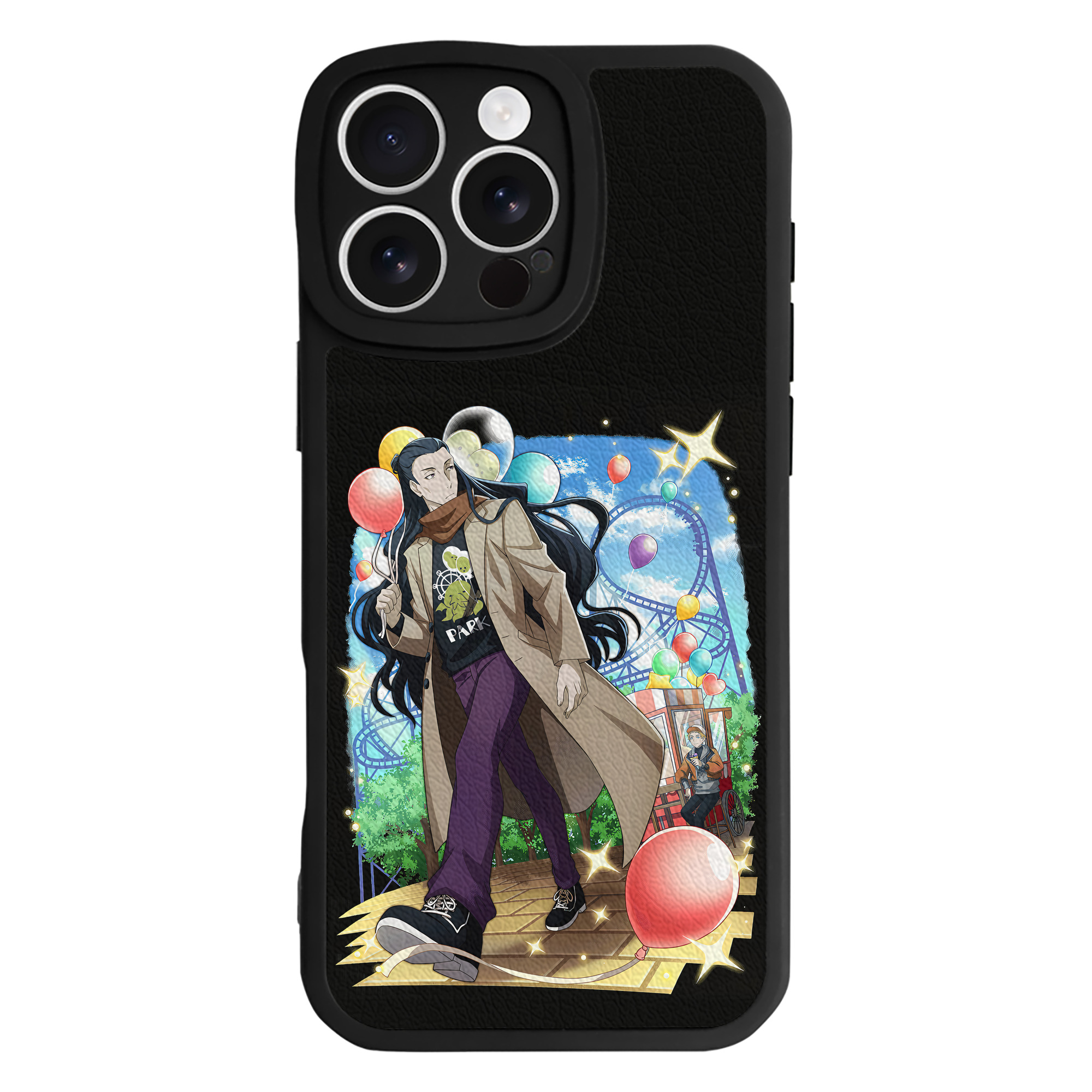 （画像用） 文豪ストレイドッグス Bungo Stray Dogs 【iPhone 16シリーズ対応】シリコンスマホケース（レザー調） 材質：シリコン